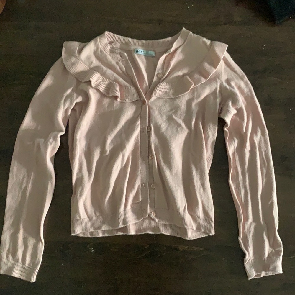 Cute light pink cardigan
